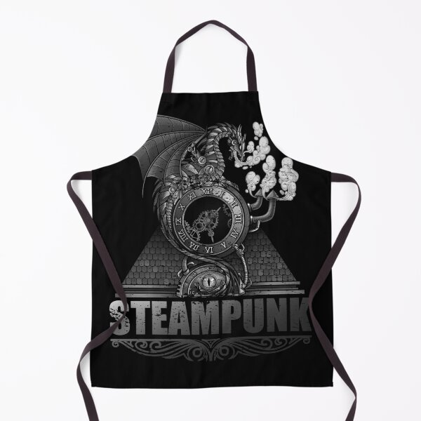 Item preview, MECHANICAL DRAGON WITH GEARS AND STEAM designed and sold by fatshirt.