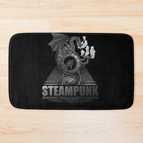 Item preview, MECHANICAL DRAGON WITH GEARS AND STEAM designed and sold by fatshirt.