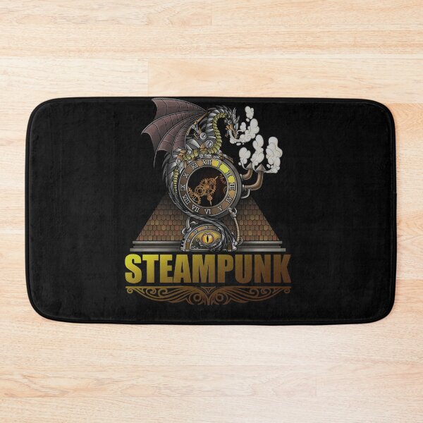 Item preview, MECHANICAL DRAGON WITH GEARS AND STEAM designed and sold by fatshirt.