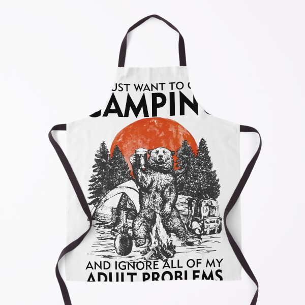 Item preview, I Just Want To Go Camping designed and sold by GaryCote112.