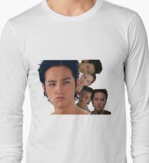Tae Kyungs Schmollmund Langarmshirt
