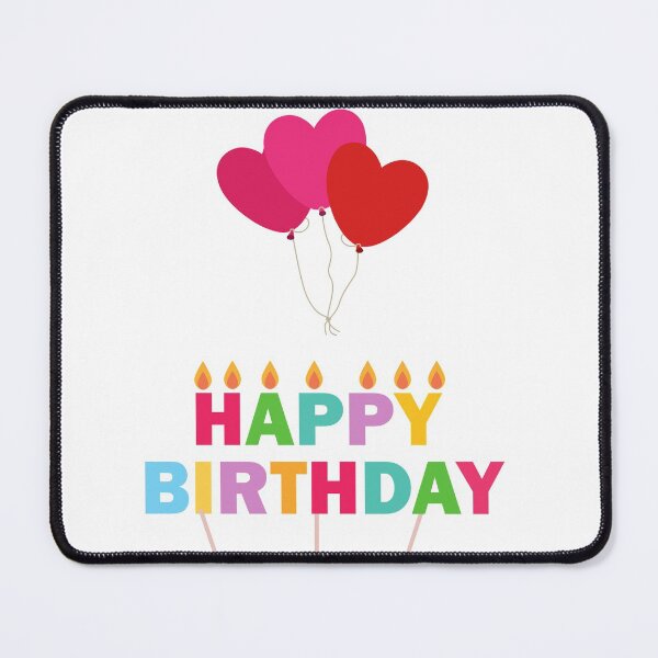 Item preview, happy birthday with rainbow letters and a lot of love designed and sold by Hinny8.