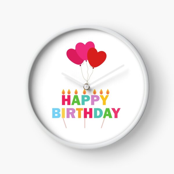 Item preview, happy birthday with rainbow letters and a lot of love designed and sold by Hinny8.