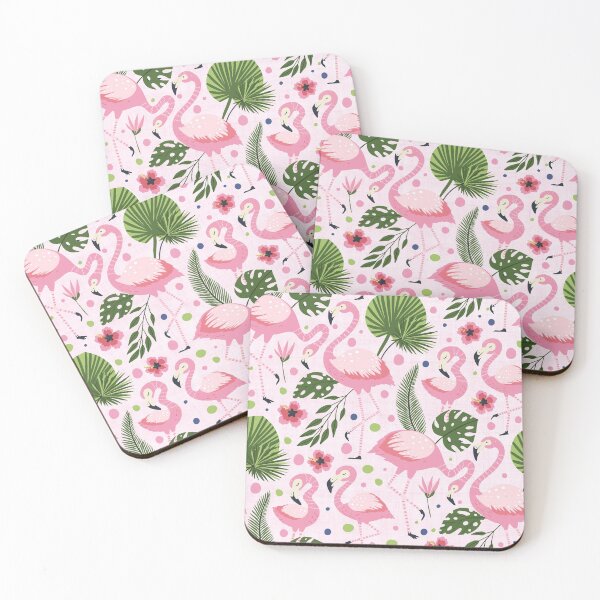 Item preview, Flocking Flamingos designed and sold by KrisInStitches.