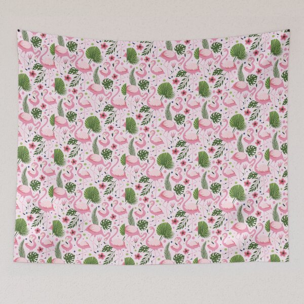 Item preview, Flocking Flamingos designed and sold by KrisInStitches.
