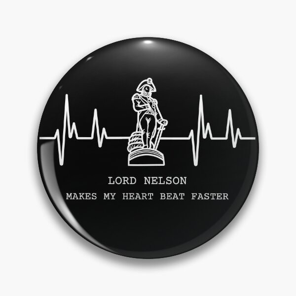 Item preview, Admiral Nelson Heartbeat designed and sold by Avo And Sriracha.