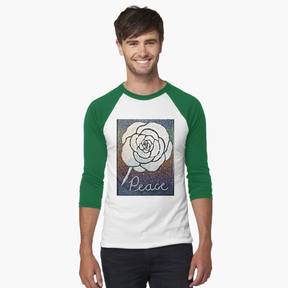 Item preview, Baseball ¾ Sleeve T-Shirt designed and sold by leonitalee.
