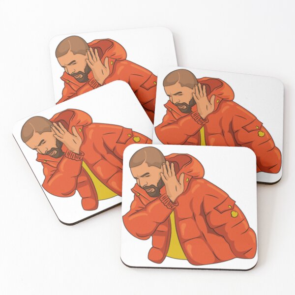 Item preview, Drake meme designed and sold by Vuelpsart.