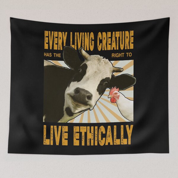Item preview, Every living creature has the right to live ethically designed and sold by Desibeau.