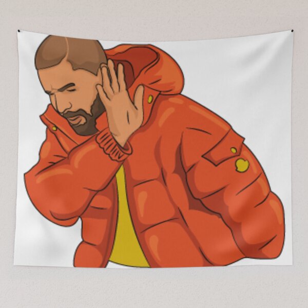 Item preview, Drake meme designed and sold by Vuelpsart.