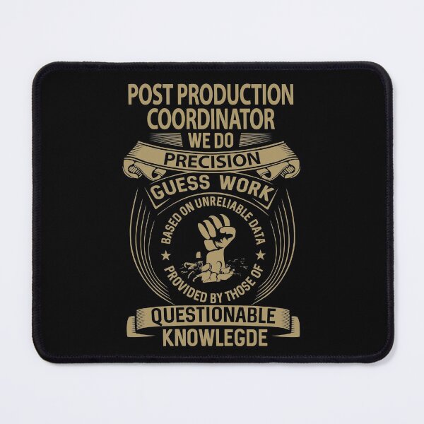 Item preview, Post Production Coordinator T Shirt - We Do Precision Job Gift Item Tee designed and sold by paneczkopat.