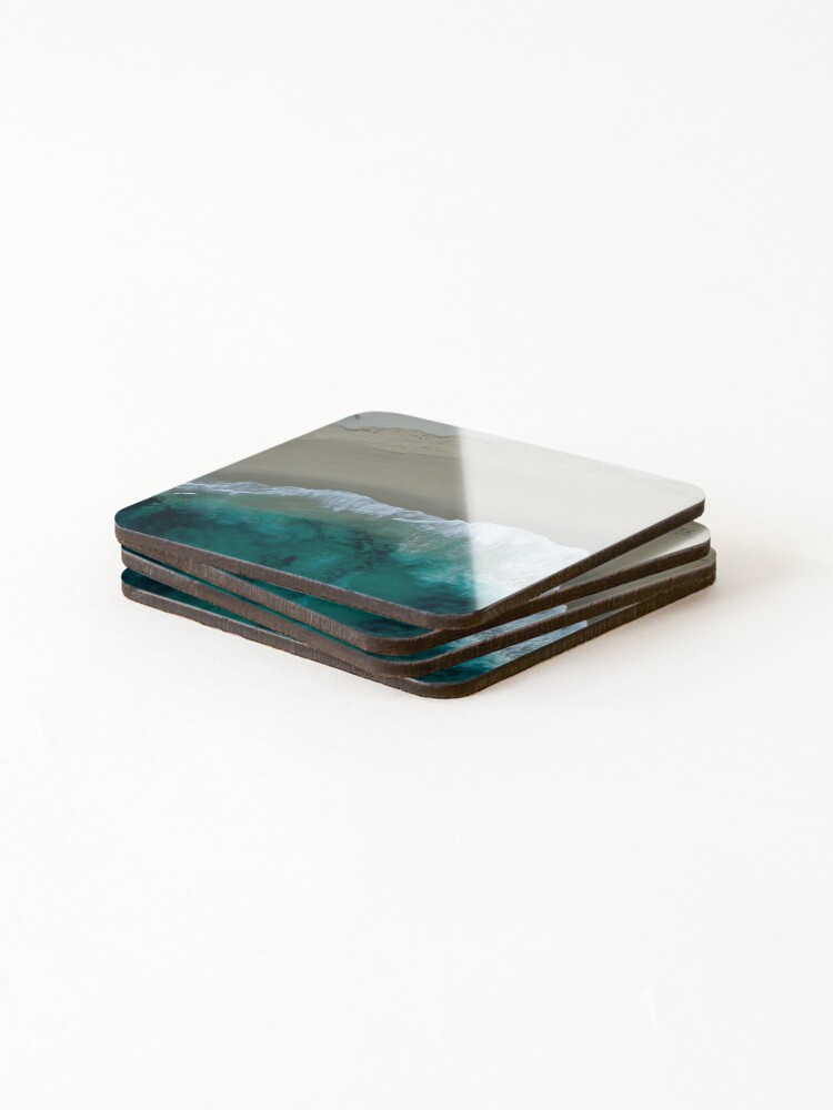 Thumbnail 4 of 5, Coasters (Set of 4), Sand beach designed and sold by Raft.