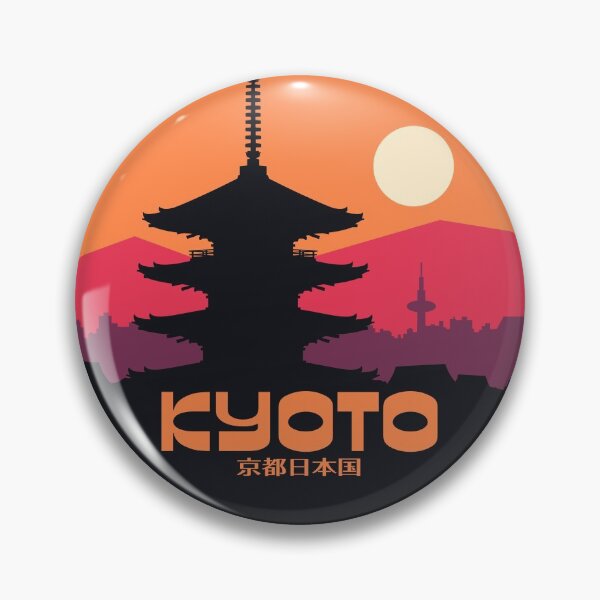 Artikelvorschau, Kyoto Pagoda Orange Japan Tourism entworfen und verkauft von VoodooCircus.