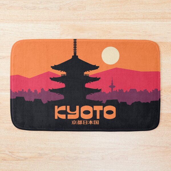 Artikelvorschau, Kyoto Pagoda Orange Japan Tourism entworfen und verkauft von VoodooCircus.