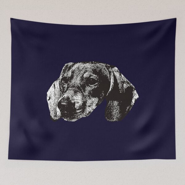 Aperçu de l'œuvre Dachshund - Dachshund Christmas Gifts créée et vendue par DoggyStyles.