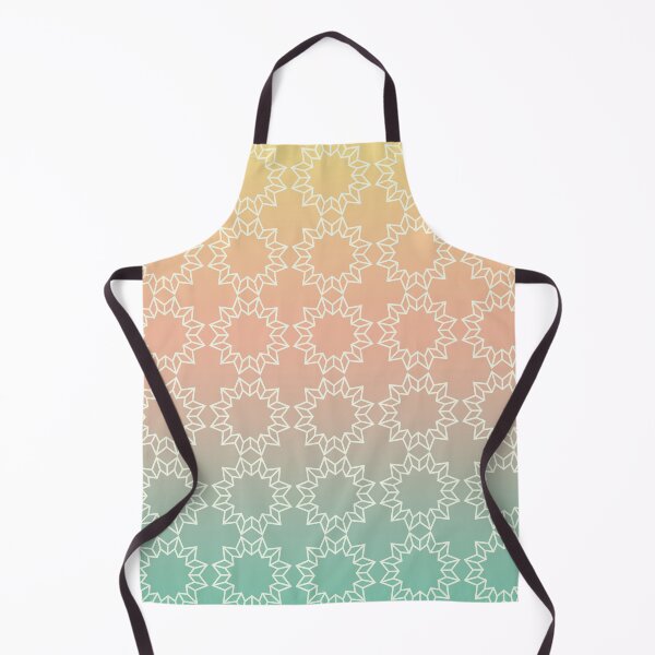 Item preview, White Ombre Stars ( Orange and Green) designed and sold by Vimbuy.