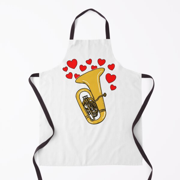Item preview, Valentines Day Tuba Player Tubaist Anniversary Wedding Musician designed and sold by doodlerob.