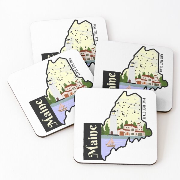 Item preview, Maine designed and sold by LadyBlanca.