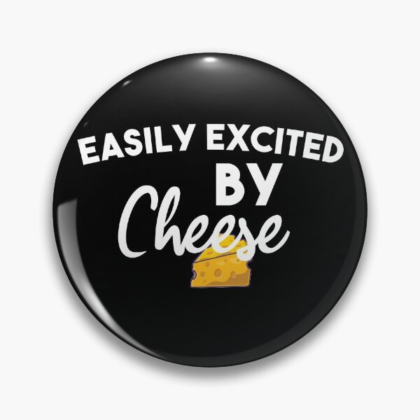 Item preview, Easily excited by Cheese: cute family gift idea for mom,dad & sibing designed and sold by Mer Yem.
