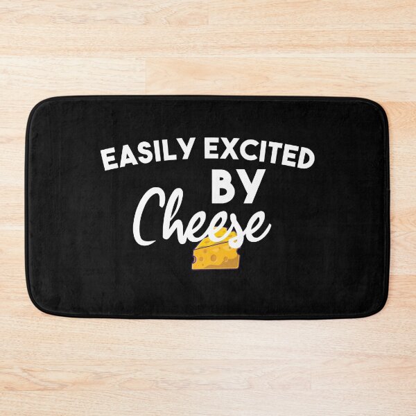 Item preview, Easily excited by Cheese: cute family gift idea for mom,dad & sibing designed and sold by Mer Yem.