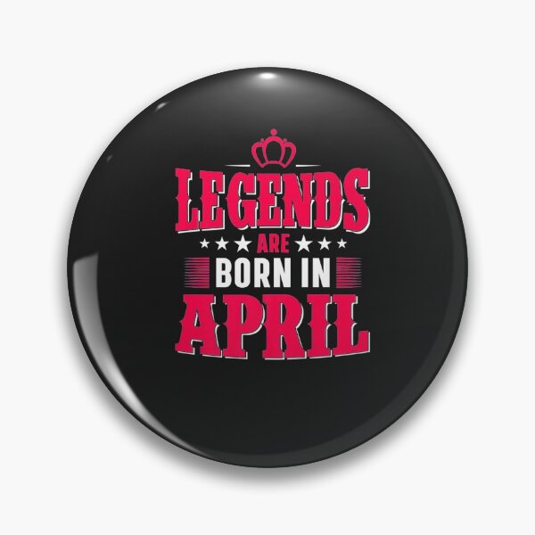 Artikelvorschau, Cool All Legends are Born im April, April Geburtstagsmonat Premium T-Shirt entworfen und verkauft von shop luisant.