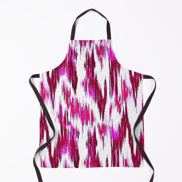 Item preview, Her Majesty Purple, Beauty of Uzbek atlas Ikat print designed and sold by LeFabriqueOuz.