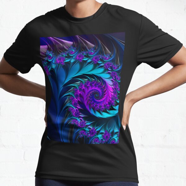 Fractal Chaos II Active T-Shirt