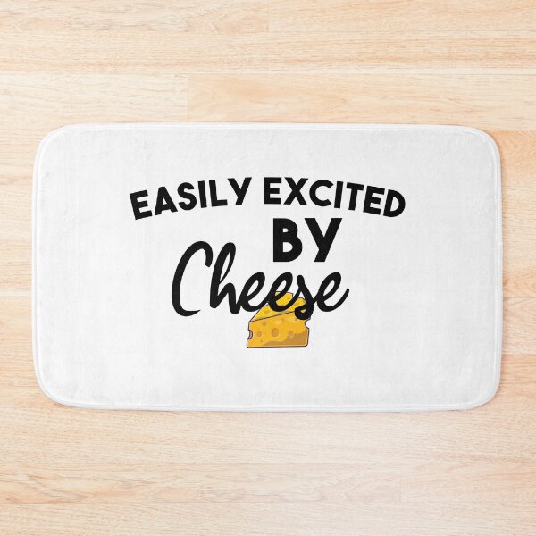 Item preview,  Easily excited by Cheese: cute family gift idea for mom,dad & sibing designed and sold by Mer Yem.