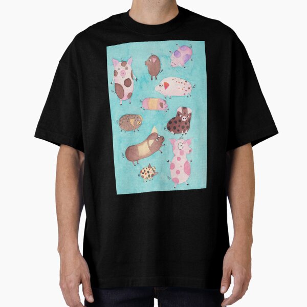 Pig Parade! Oversized T-Shirt