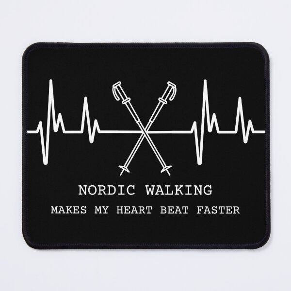 Item preview, Nordic Walking Heartbeat designed and sold by Avo And Sriracha.