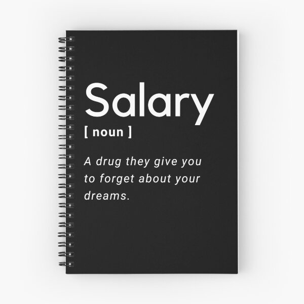 Item preview, Salary definition designed and sold by Amine-Creation.