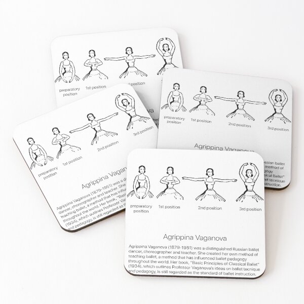 Item preview, Positions of the arms, Classical Ballet, Basic Principles of Classical Ballet (1934), Agrippina Vaganova designed and sold by BalletDanceShop.