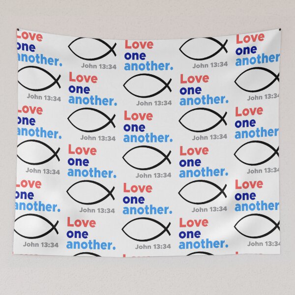 Item preview, Love One Another Jesus Tolerance designed and sold by lovenotdivision.