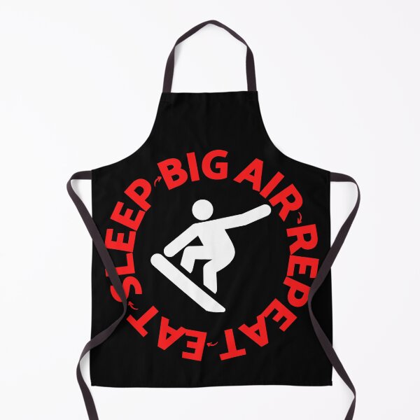 Item preview, Eat Sleep Big Air Repeat for the Snowboarding Winter Sports Lover designed and sold by HappyPeeps.