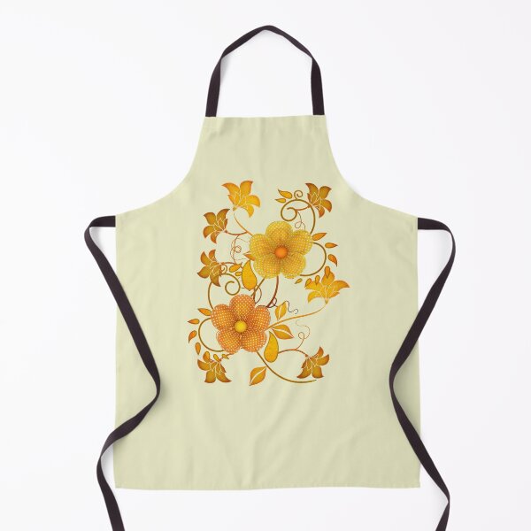 Item preview, Shades of yellow .. fantasy flower design designed and sold by LoneAngel.