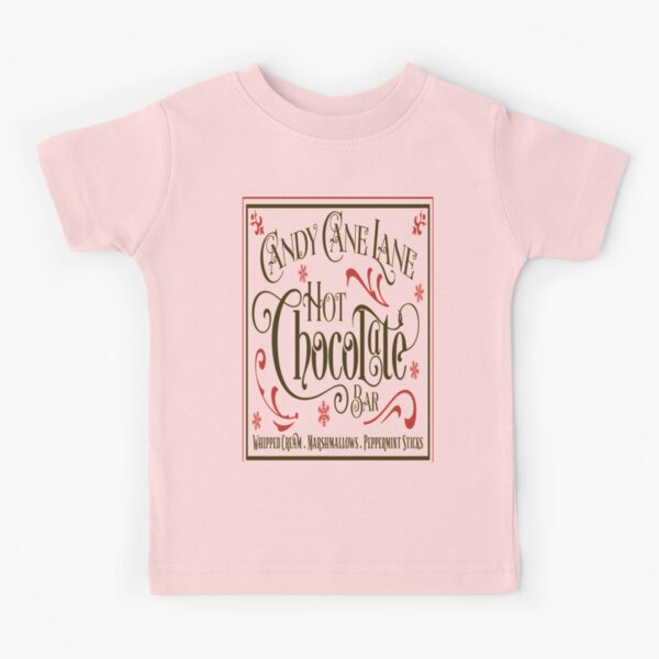 hot chocolate bar poster | Kids T-Shirt