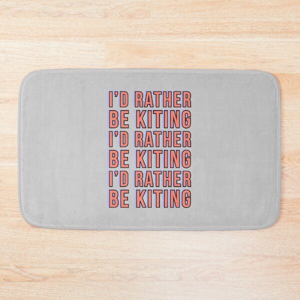 Item preview, I'd rather be kiting - Funny kiting design for kitting enthusiasts designed and sold by Theleochick.