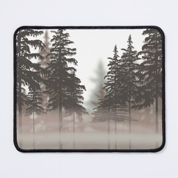 Artikelvorschau, Neutrale Töne Baum Landschaft Reflexion entworfen und verkauft von Rikas-art.