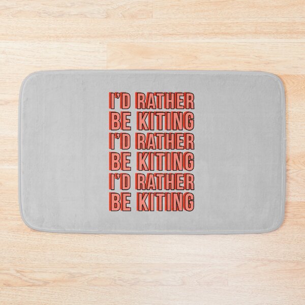 Item preview, I'd rather be kiting - Funny kiting design for kitting enthusiasts designed and sold by Theleochick.