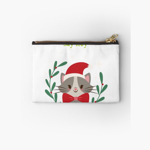 Item preview, cat says hey to Christmas designed and sold by Niche  me on.