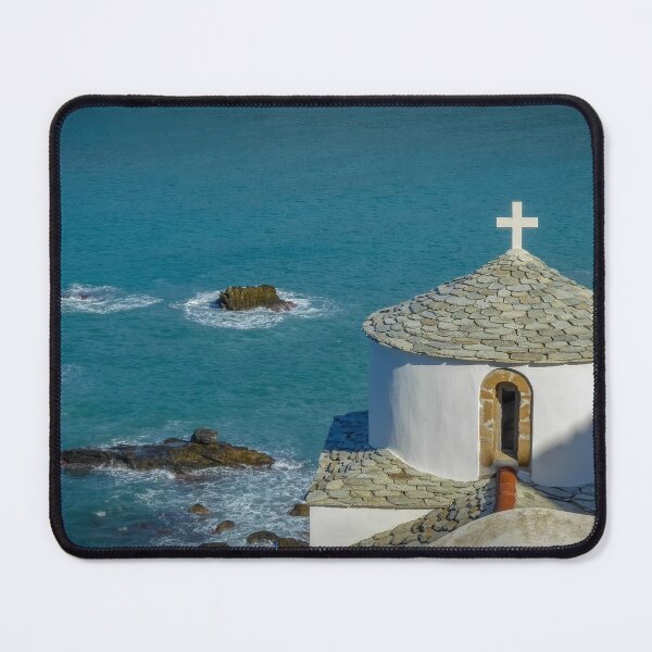 Item preview, Skopelos Chapel designed and sold by Viv Thompson Photography .