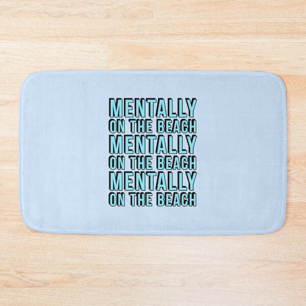 Item preview, Mentally on the beach - summer vibes design designed and sold by Theleochick.