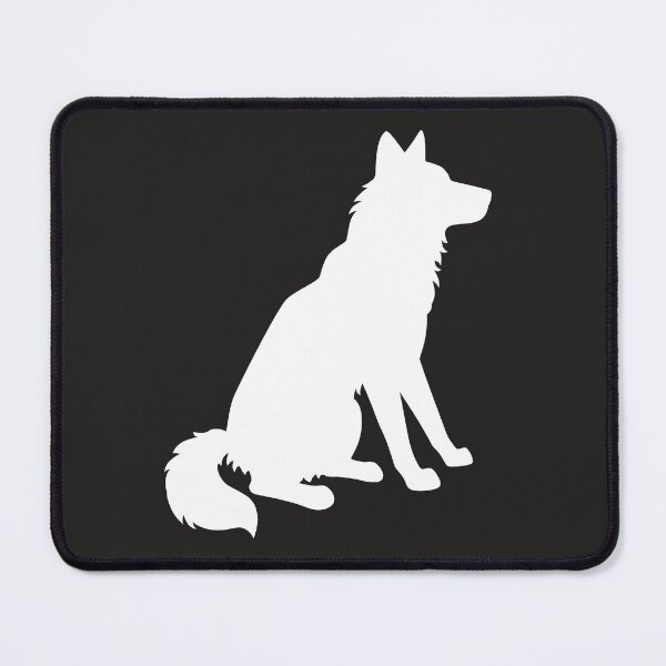 Item preview, Black and White Husky Silhouette designed and sold by cgroenewald.