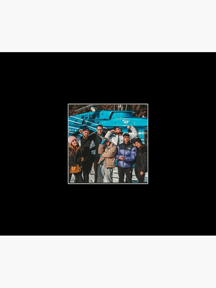 Housse de couette avec l'œuvre « Team Crouton Michou