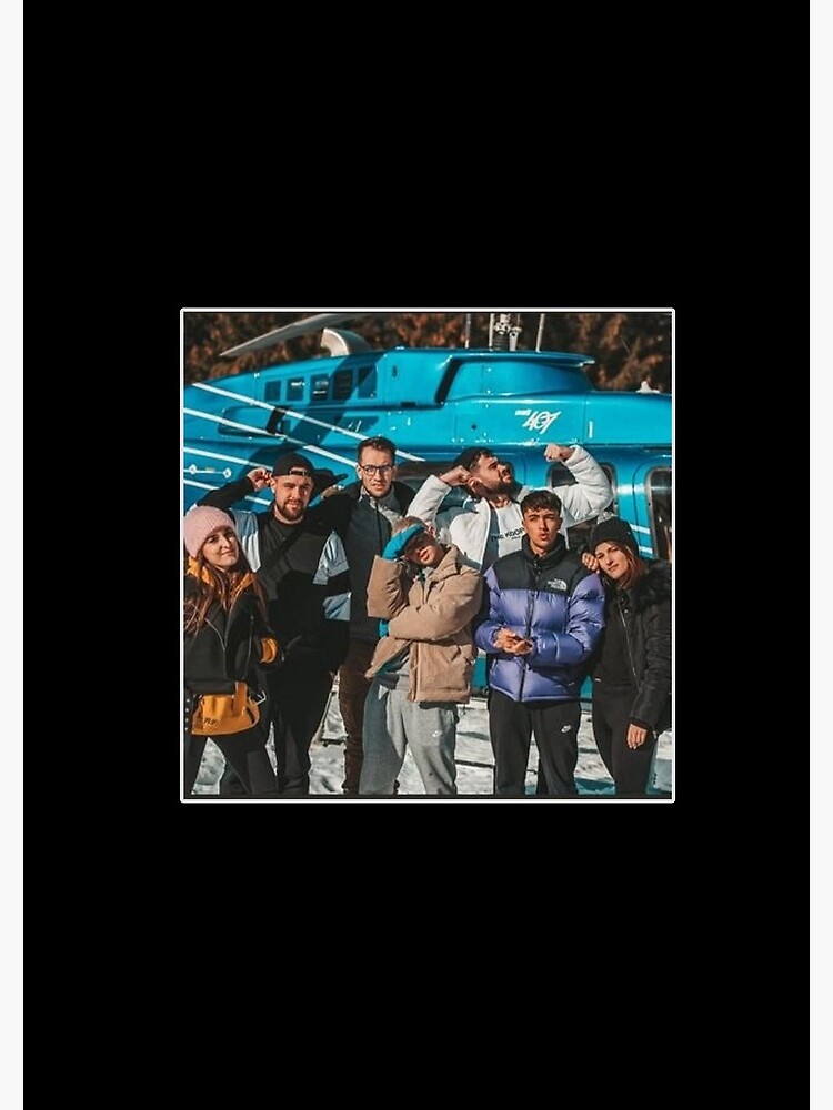 Carnet avec l'œuvre « Team Crouton Michou, Inoxtag