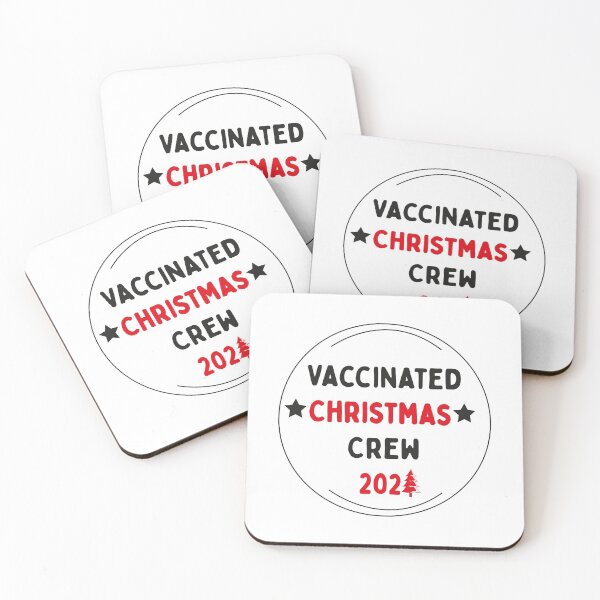 Item preview, Vaccinated Christmas Crew 2021 cool for family  designed and sold by Mehdi Art.