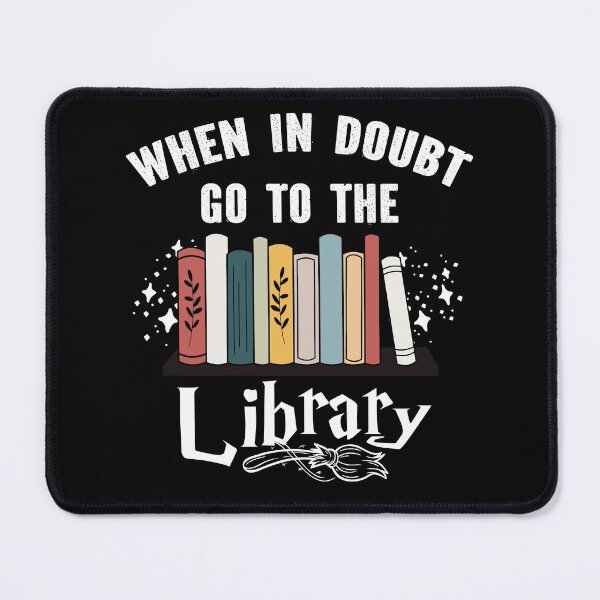 Item preview, When In Doubt Go To The Library (Book Lover Gift) designed and sold by i-longmanshop.