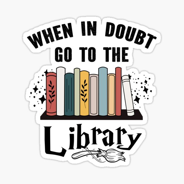 When in Doubt Go to the Library tote bag — Out of Print