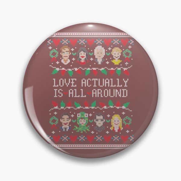 Item preview, Love Actually Ugly Christmas Sweater   designed and sold by TwistedHairCo.