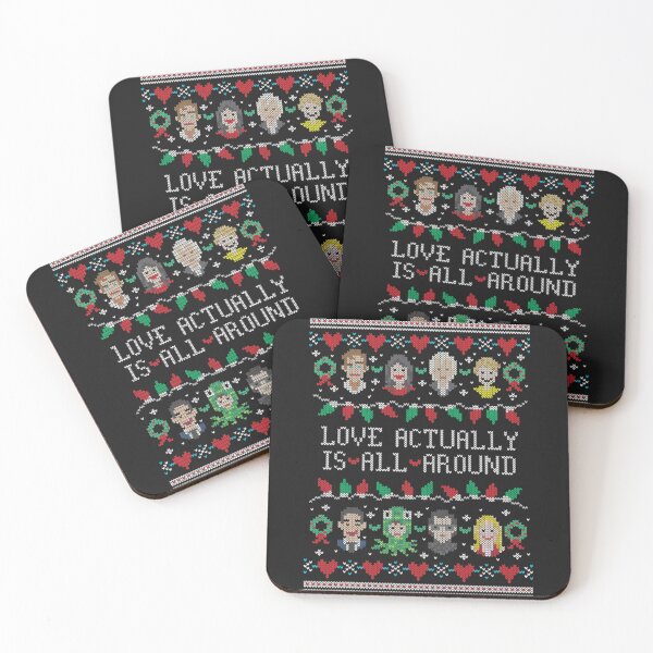 Item preview, Love Actually Ugly Christmas Sweater   designed and sold by TwistedHairCo.